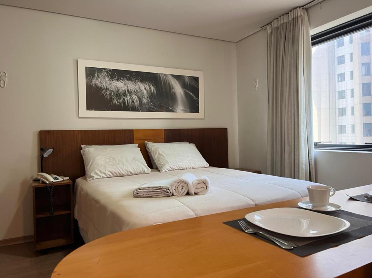 סאו פאולו Suite 5 Estrelas Hotel Moema Times Square 1412 מראה חיצוני תמונה
