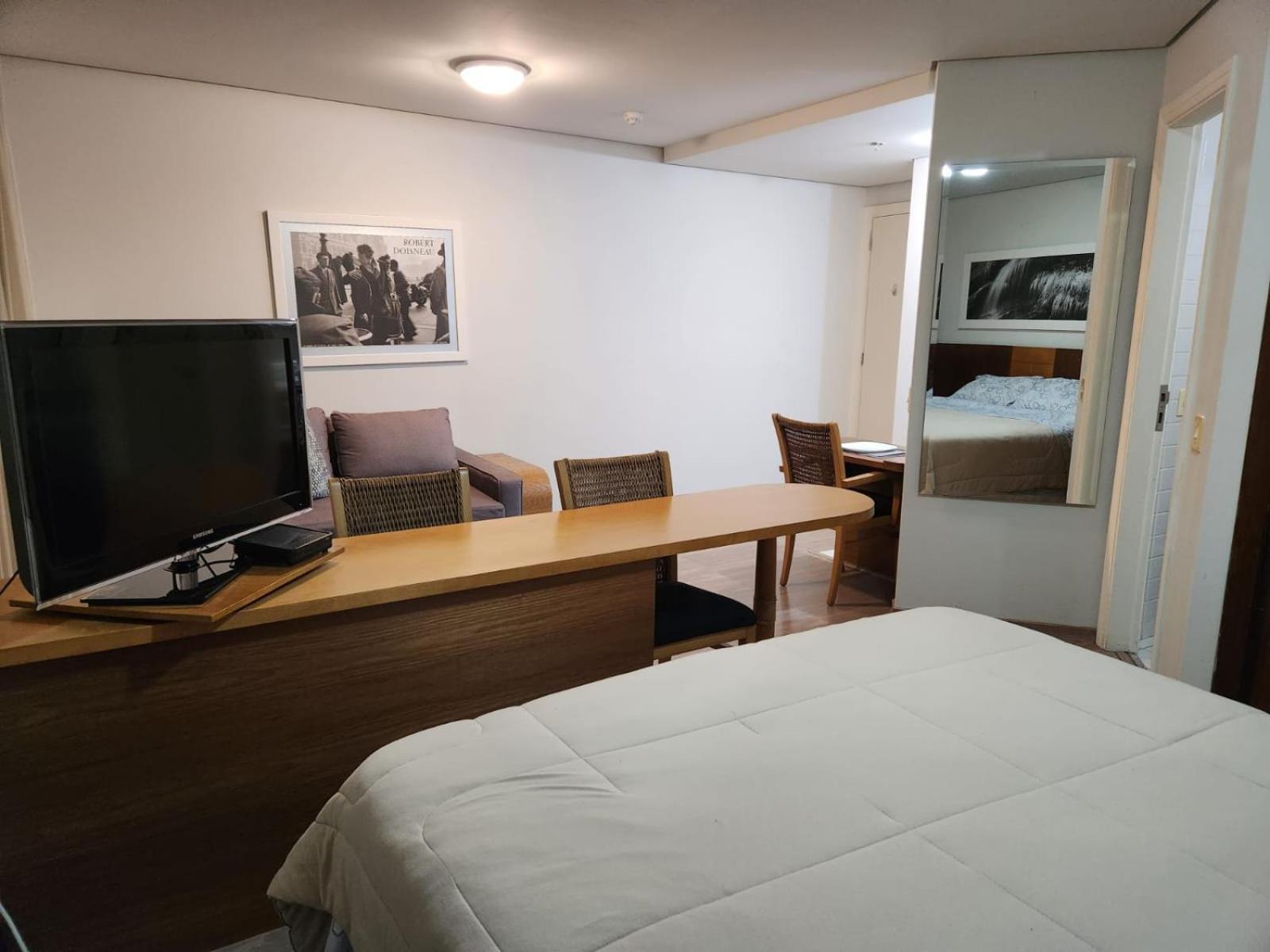 סאו פאולו Suite 5 Estrelas Hotel Moema Times Square 1412 מראה חיצוני תמונה
