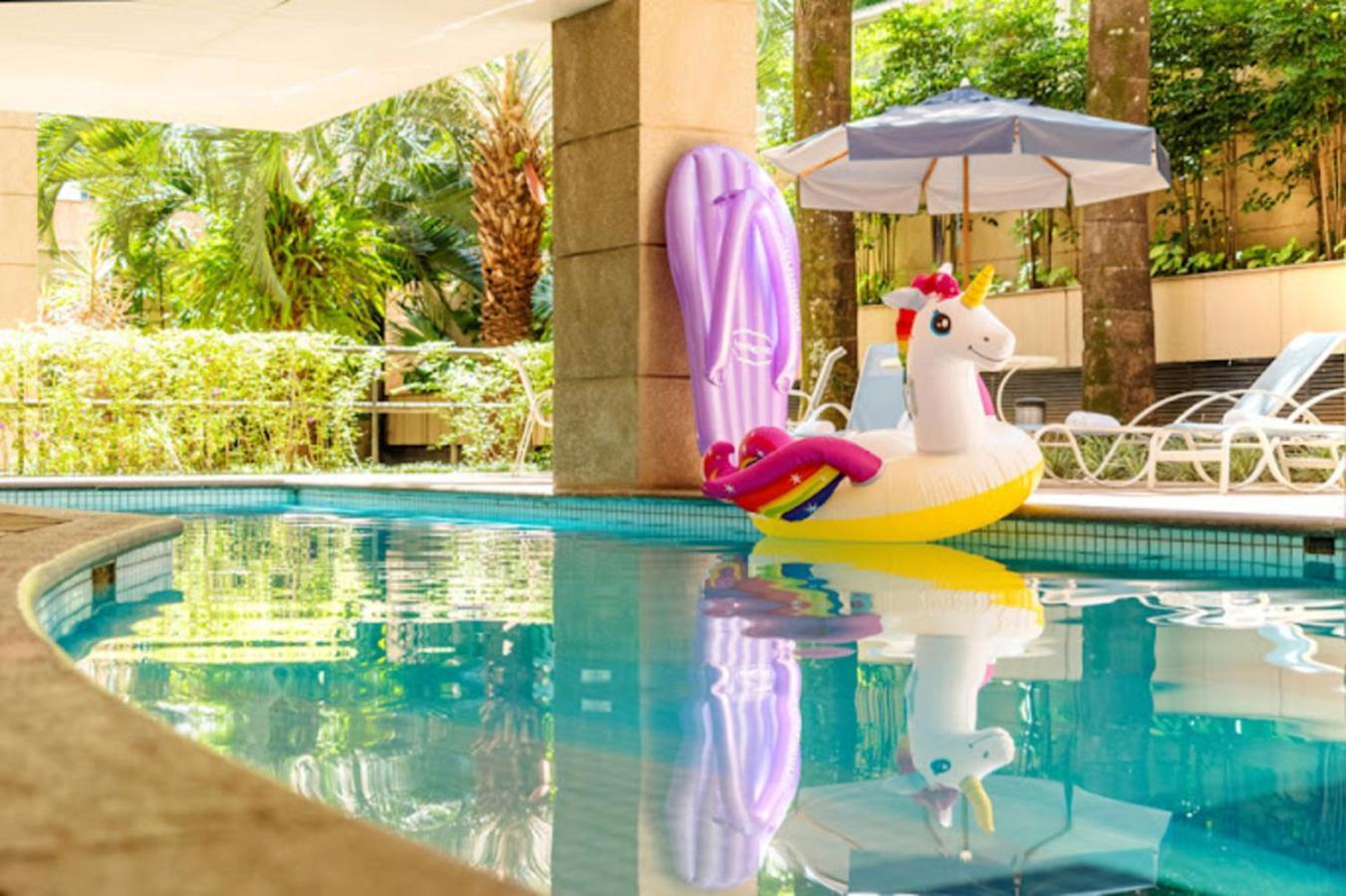 סאו פאולו Suite 5 Estrelas Hotel Moema Times Square 1412 מראה חיצוני תמונה